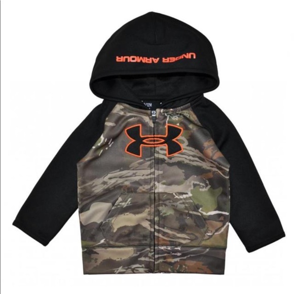 Under Armour Other - Under Armour 18M infant camo zippered hoddie